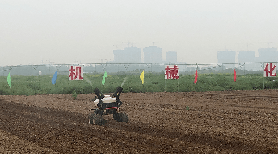 天博体育官方各种新、奇、特新型农机装备亮相湖北省田间展(图6)